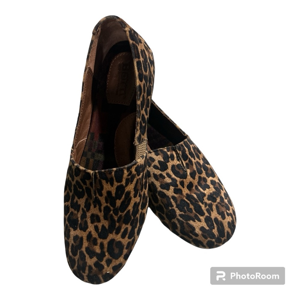 Born Black Natural Leopard Women’s Shoes